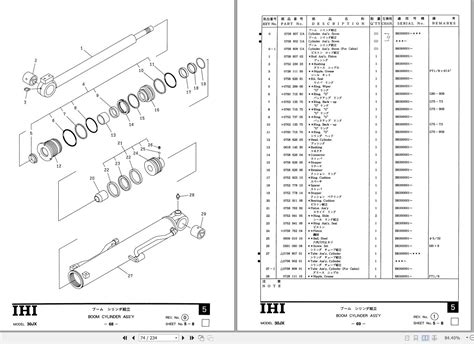 ihi mini excavator parts catalog